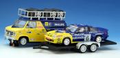 Philips Opel with trailer